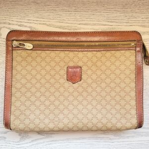 Vintage Celine Macadam Wristlet Bag